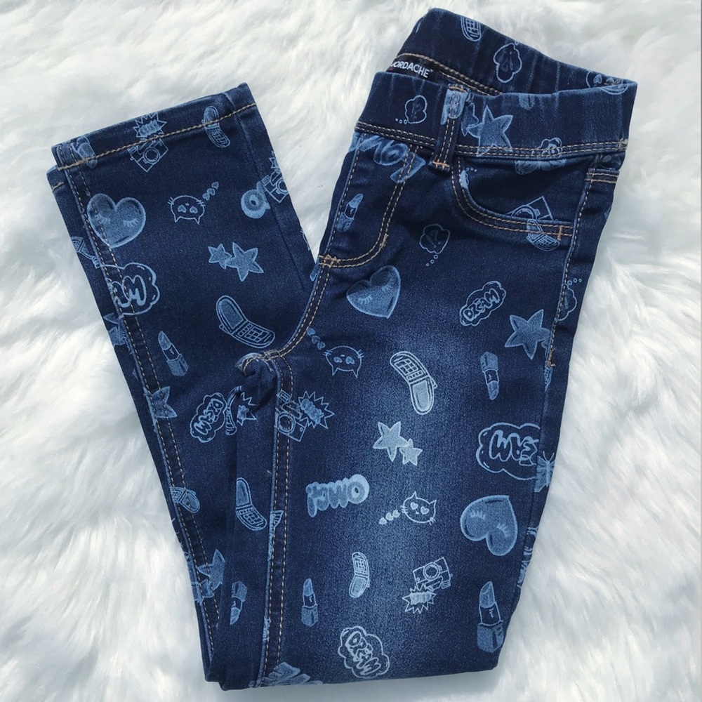 JORDACHE Pop -Art Jegging